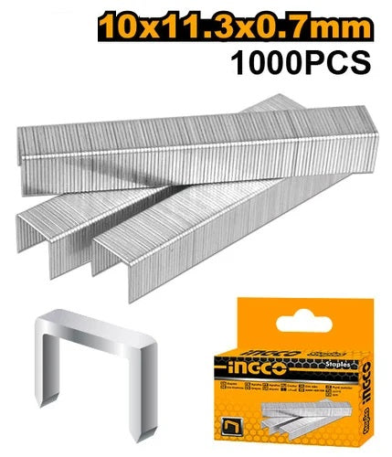 Boîte de 1000 Agrafes 10mm pour HSG14018 INGCO STS0110