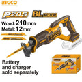 Scie Sabre à Batterie 20 V Sans Batterie Sans Chargeur - INGCO CRSLI2108