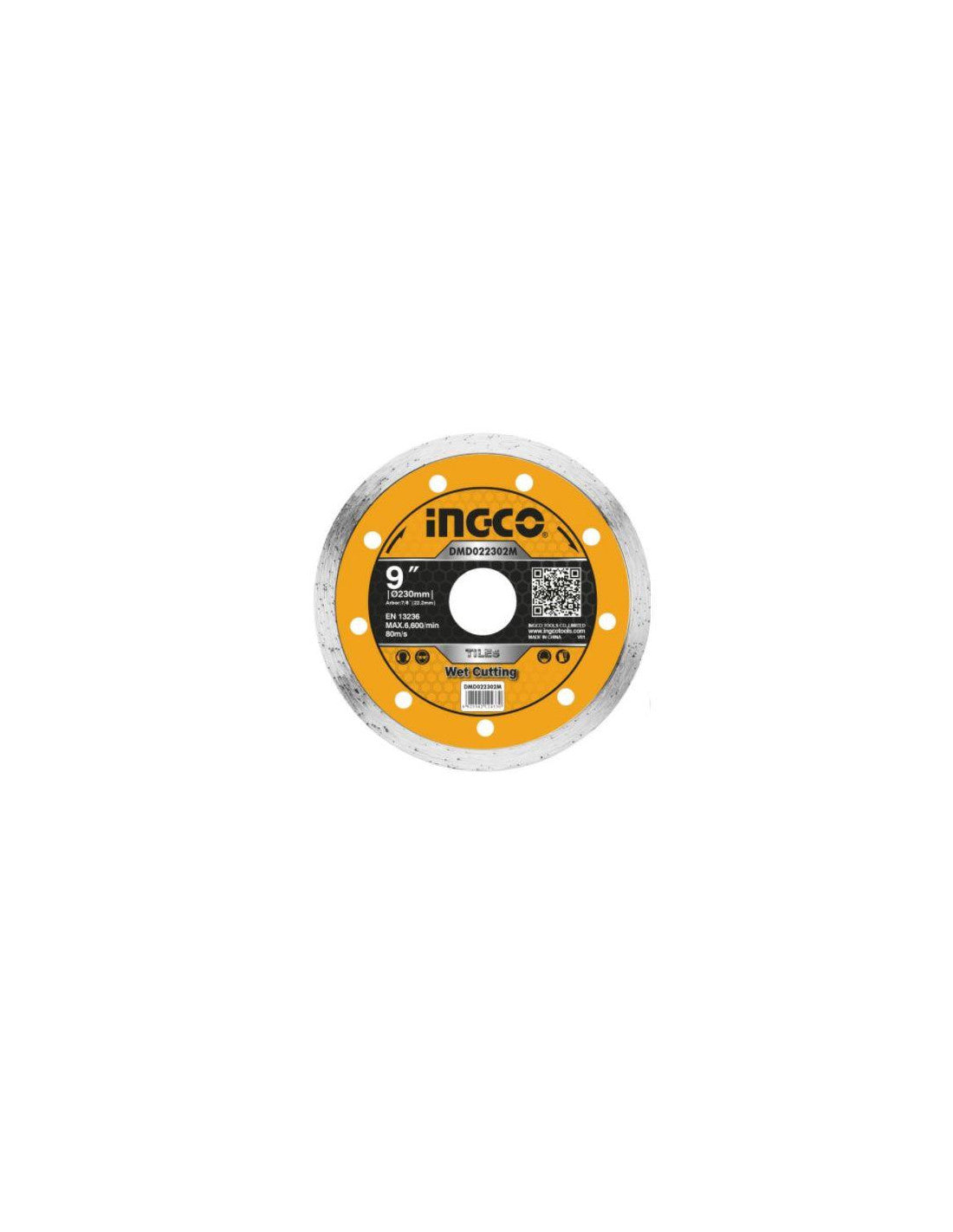 Disque Diament Sec/eau 230 mm - INGCO DMD012302
