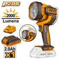 Lampe de Travail 20 V 1batterie 2 AH + Chargeur - INGCO CWLI20881