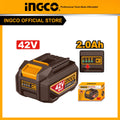 Kit de 2 batteries 42V 2,0Ah lithium-ion et chargeur INGCO FBCPM20221