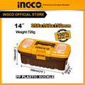 Boîte à outils en plastique pvc 14" INGCO PBX1401