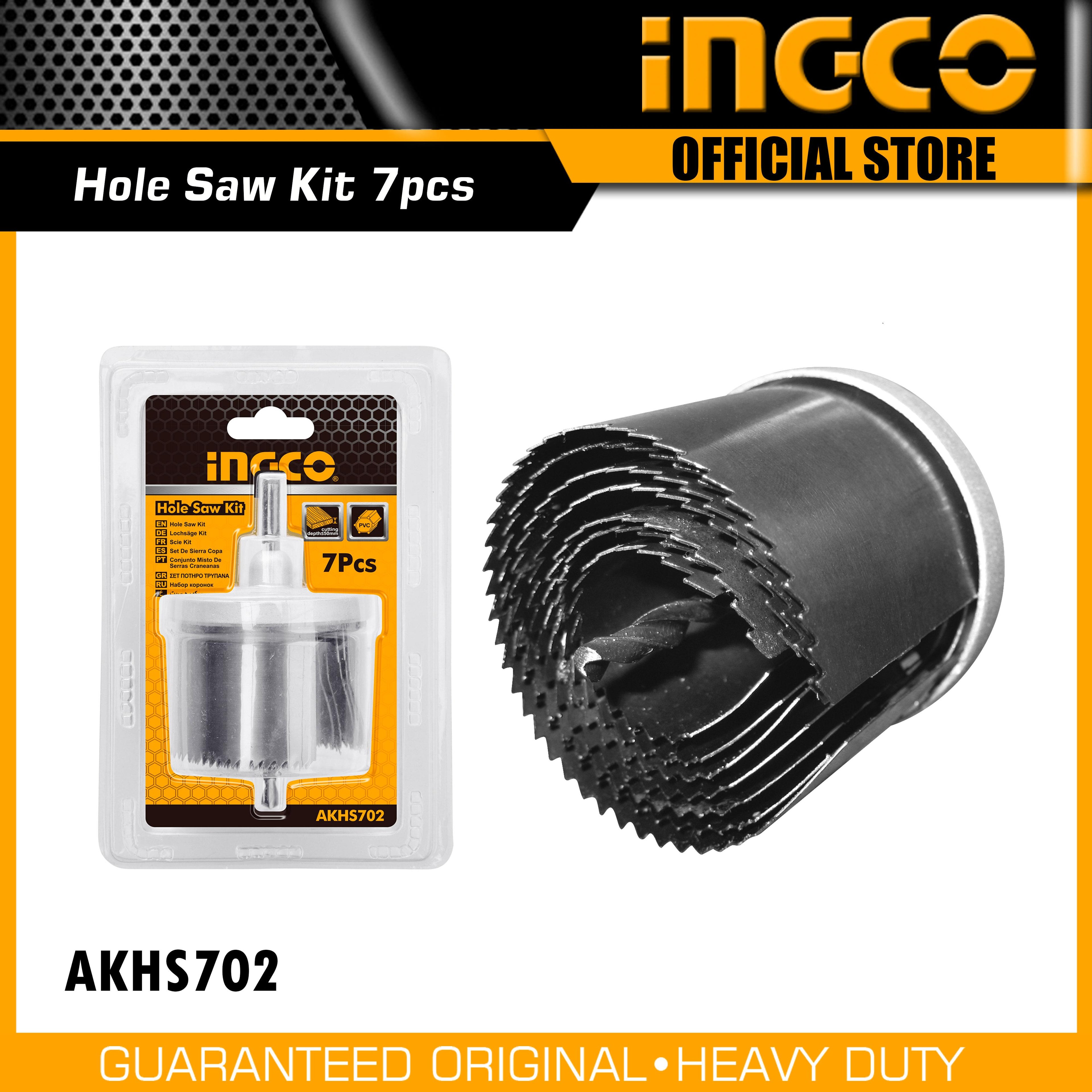 Set de Scies Cloches Multi-Matériaux INGCO AKHS702