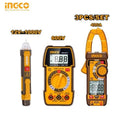 set de 3 pcs multimétres ac400a+600v+ testeur  ingco INGCO DM3068