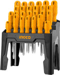 Coffret de 26 Tournevis avec Support Rangement INGCO HKSD2658