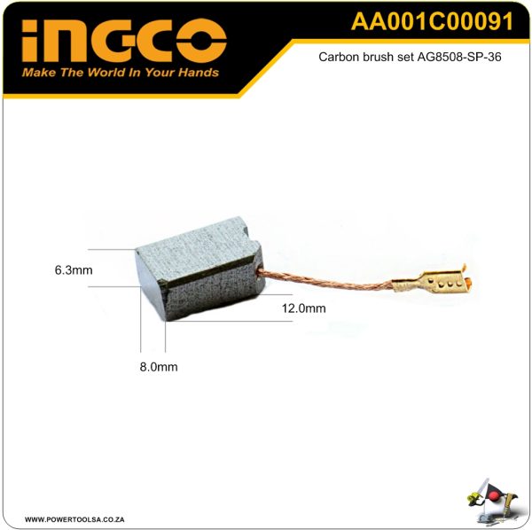 Carbon Brush INGCO AB4018-SP-25