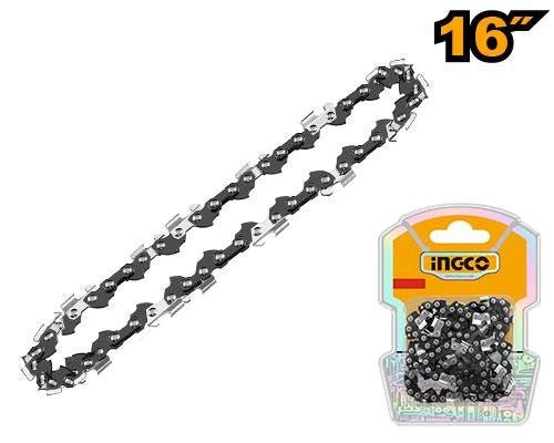 Chaîne 16" pour Tronçonneuse - INGCO AGSC51601