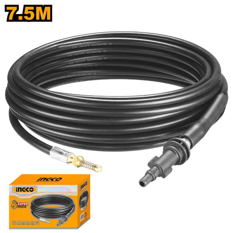 Tuyau de Nettoyage de Tuyaux 7,5 m - INGCO AHPH7511