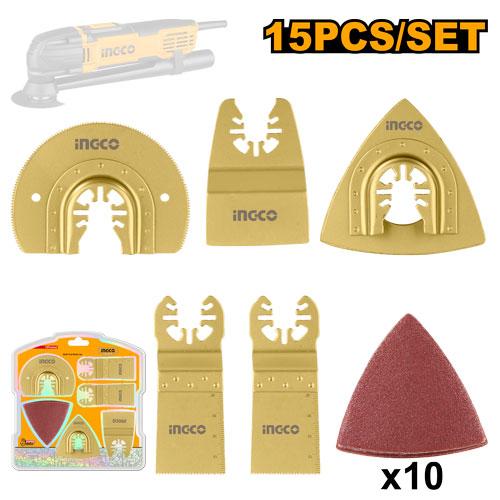 Set de Lames pour Outil Multifonctions (mf3008) - INGCO AKTMT1502