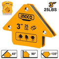 Supports de soudage magnétique 3" INGCO AMWH25031