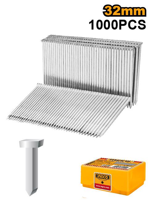 Clous à tir continu 2,9x38mm INGCO ANA02381