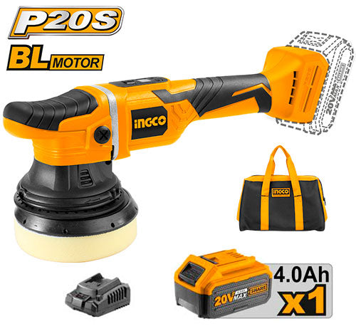 Polisseuse Sans Fil20v150mm1batterie4.0 AH + Chargeur - INGCO APLI20151