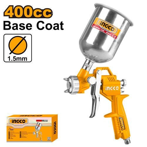 Pistolet de Peinture 1.5 mm 400 Cc - INGCO ASG4041