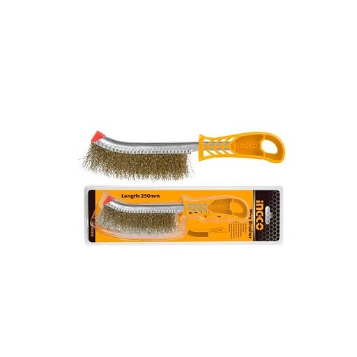 Brosse à fils métalliques avec manche INGCO HWB02250