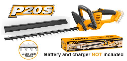 taille-haie 20v 460mm sans batterie sans chargeur ingco INGCO CHTLI20018