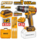 Perceuse Visseuse Brushless 20 V 96nm - INGCO CIDLI20968