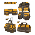 Jeu de 4 Sacs à Outils - INGCO COS230910
