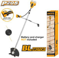 Débroussailleuse Brushless 40 V Sans Batterie Sans Chargeur - INGCO CSTLI20018