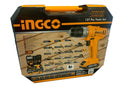 Coffret visseuse 12V + jeu de 148 outils INGCO HKTHP41482