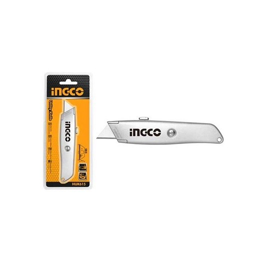 Couteau 61x19mm Zinc INGCO HUK615