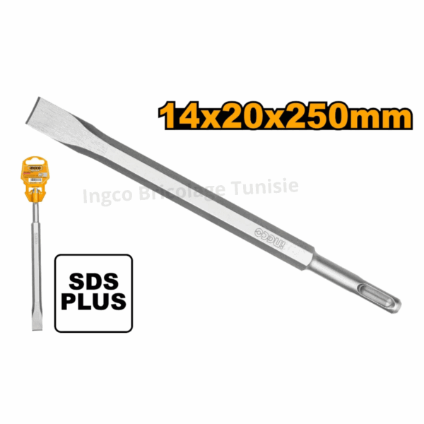 Burin plat SDS plus INGCO DBC0122501