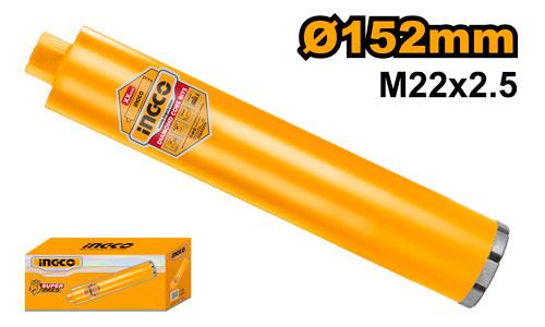 Couronne Diamant D:152 mm L:450 mm - INGCO DCB581528