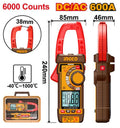 Pince multimètre DC/AC 600V ingco INGCO DCM66002
