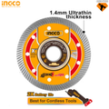 Disque Diamanté Ultra-mince à Rebord 115 mm - INGCO DMD051151