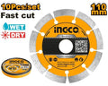 Disque Diamant 110 mm - INGCO DMD011102M
