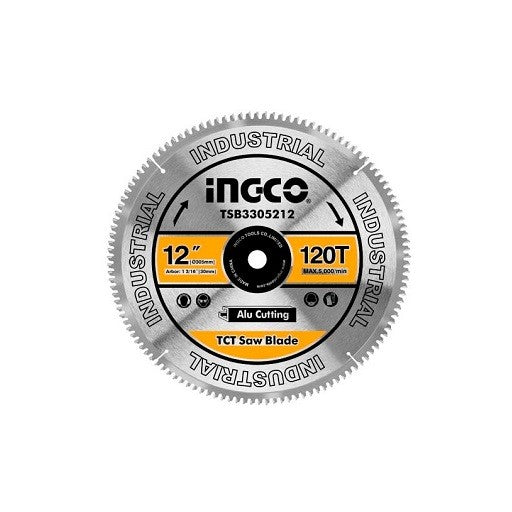 Disque Alu 305mm 120 dents INGCO TSB3305212