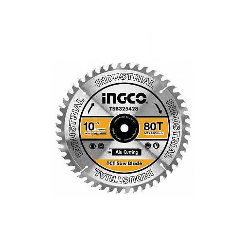 Disque Alu 254mm 80 dents INGCO TSB325428