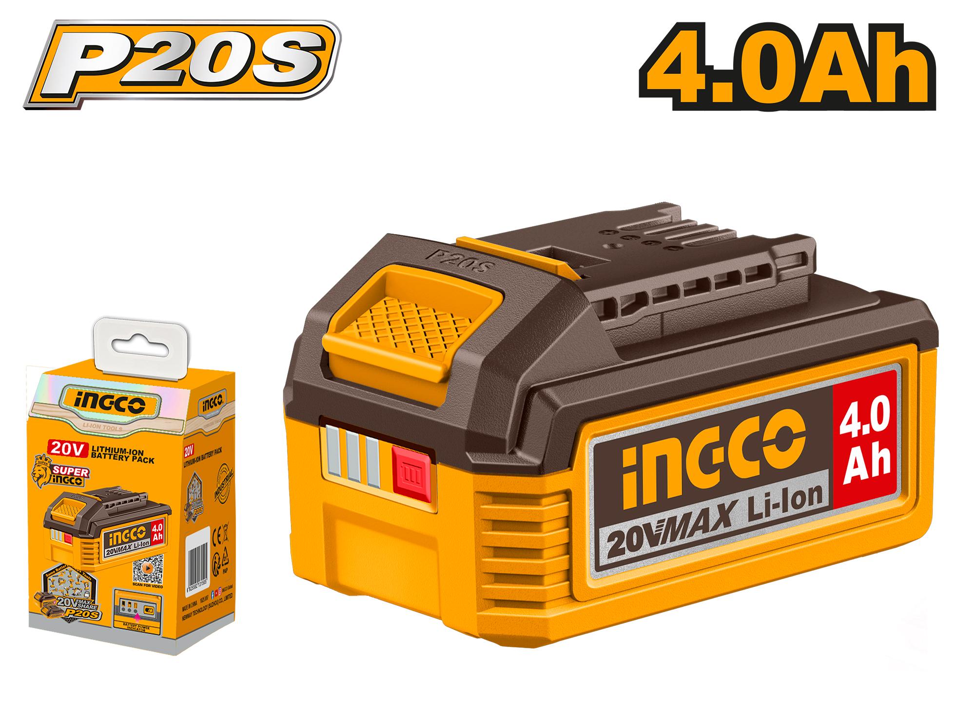 Batterie 20V 4,0A INGCO FBLI2002