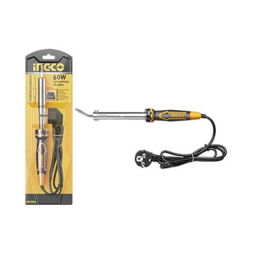 Fer à souder électrique à tête courbée 60W INGCO SI0368