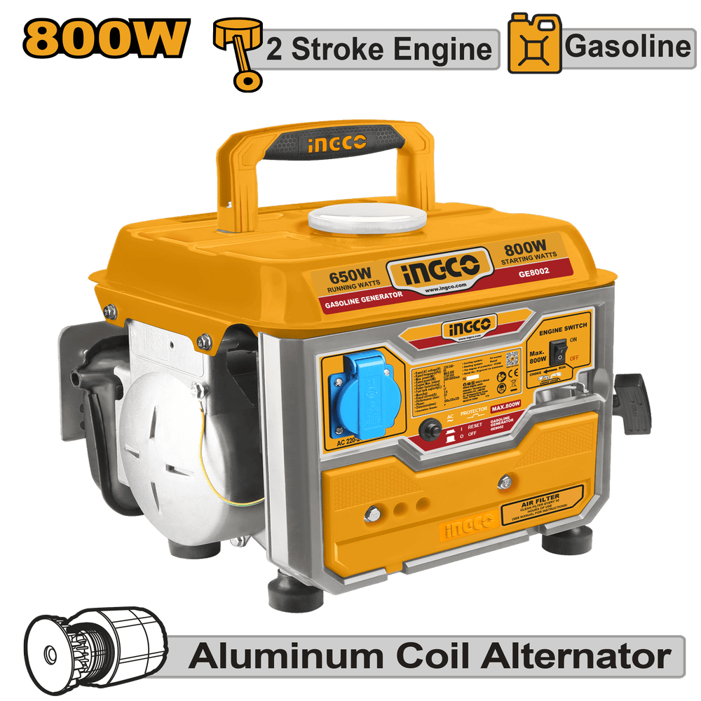 Generateur à essence 1KVA 4L INGCO GE8002
