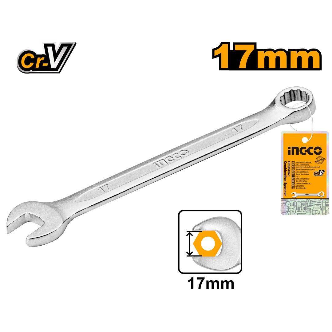 Clé Mixte 17mm INGCO HCSPA171