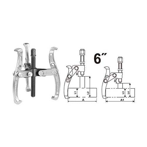 Extracteur3griffes Force:6000kg A=175 Mm,a1=170 m - INGCO HGP08036