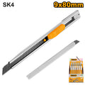 cutter a lame cassable 9x80mm l :135mm ingco INGCO HKNS1806