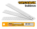 Boîte de 10 Lames de Cutter 9*80 mm - INGCO HKNSB0901