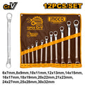 Jeu de 8 Clés Polygonales Coudees 6 mm à 32 mm - INGCO HKSPA3142