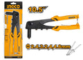 Pince à riveter 2.4mm, 3.2mm,4mm,4.8mm INGCO HR104
