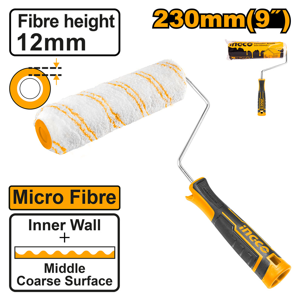 Manche à rouleaux 230mm microfibre INGCO HRHT042301D