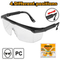 Lunettes de protection INGCO HSG04