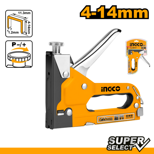 Agrafeuse Manuelle Tout Acier 4-14mm INGCO HSG14018