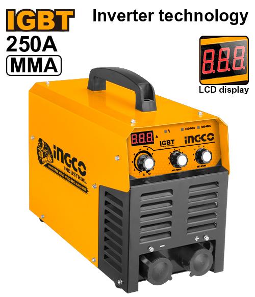 Poste à Souder Onduleur 250a - INGCO ING-MMA2508