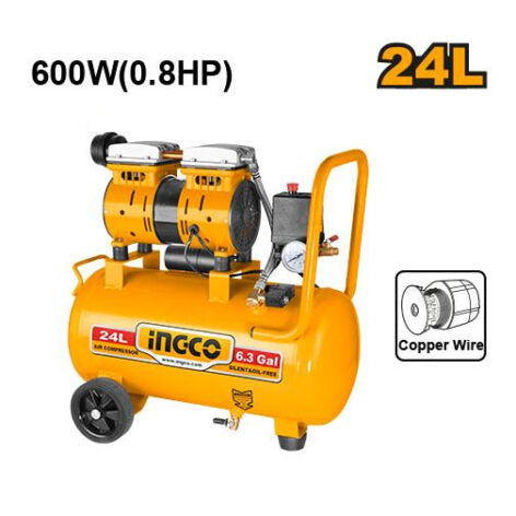 compresseur  24l   1100w 1.5 hp INGCO ACS111242