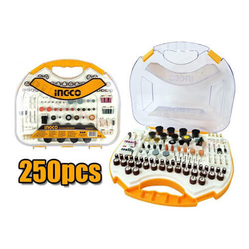 250pcs Accessoires pour Mini Perceuse - INGCO AKMG2501