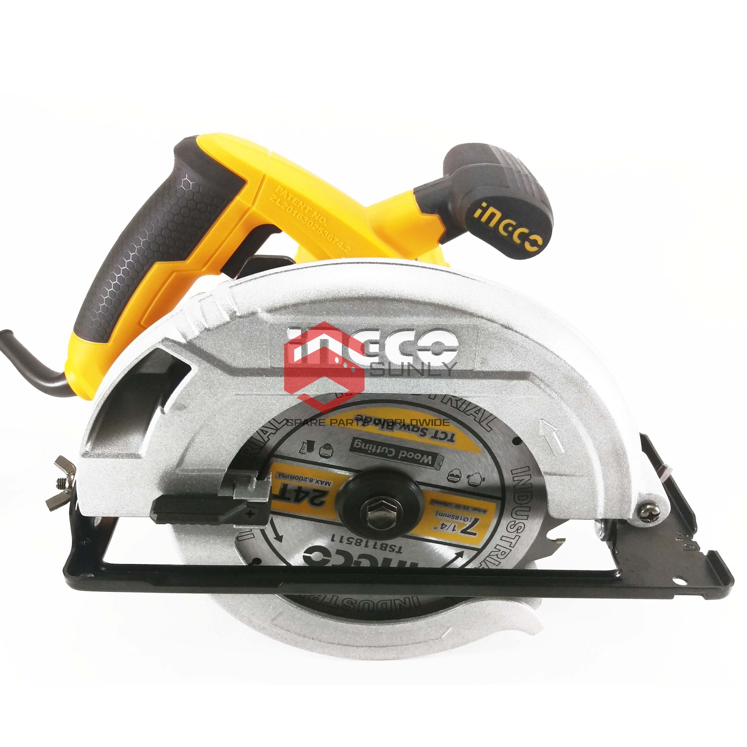 Scie Circulaire 185 mm 1400 W + 1 Lame - INGCO CS18528