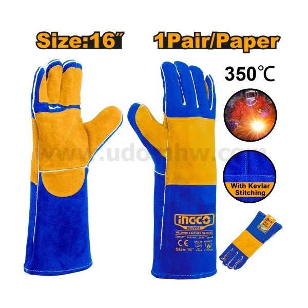 Gants de Soudage - INGCO HGVW04
