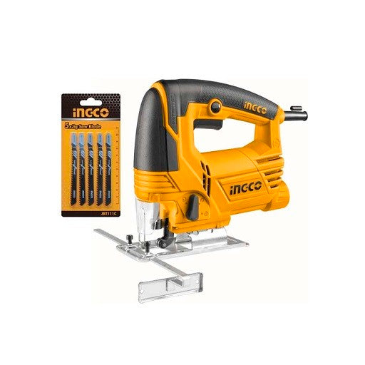 SCIE SAUTEUSE INGCO 80mm 650 W + 5 lames INGCO JS6508