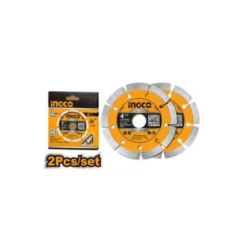Jeu de 2 Disques diamant 115mm SS INGCO DMD0111523